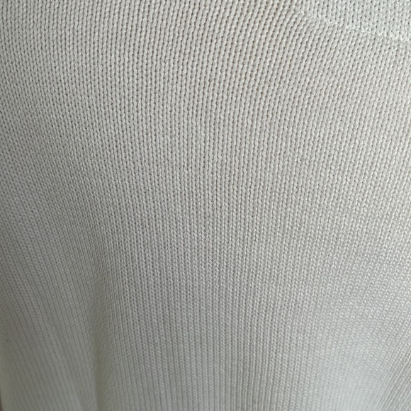 H&M Pepsi Logo White Oversized Knit Crewneck Sweatshirt Sz M - Picture 3 of 5